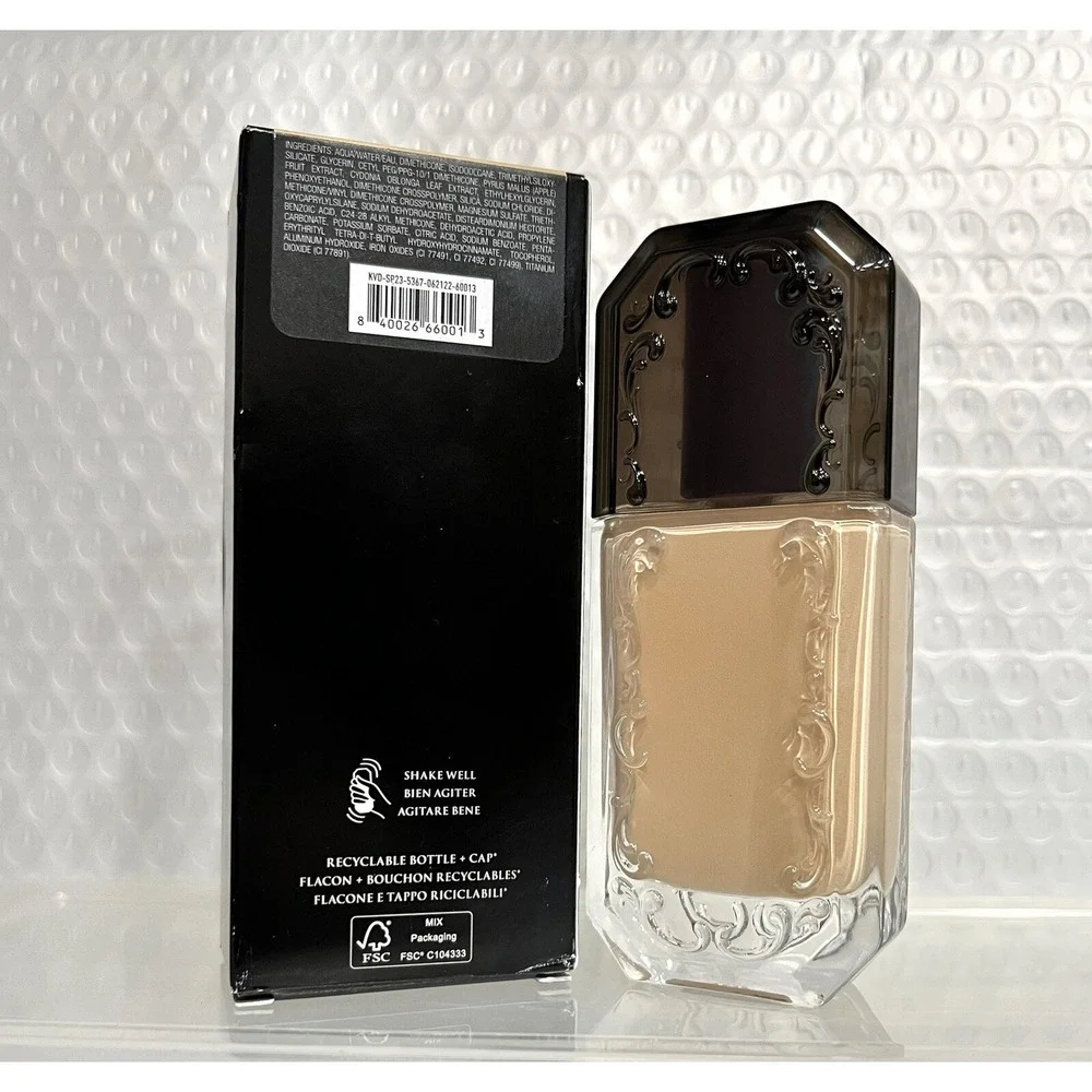 KVD Kat Von D Good Apple Full-Coverage Serum Foundation 015 LIGHT New In Box